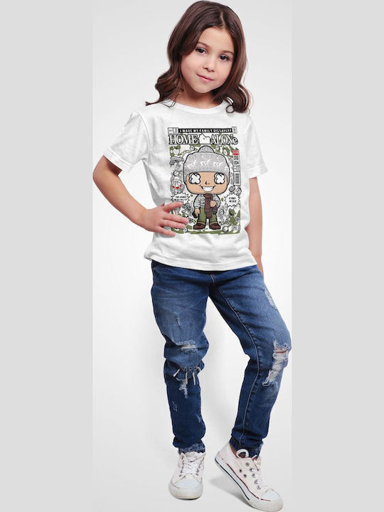 Παιδικό T-shirt White Kevin Home Alone