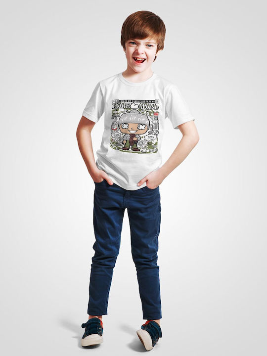 Παιδικό T-shirt White Kevin Home Alone