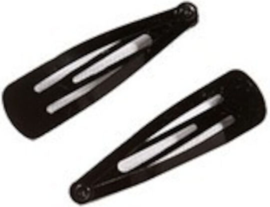 Ro-Ro Accessories Set of Hair Clips Black 2pcs