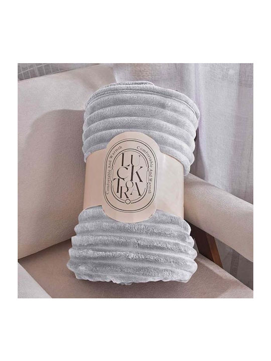 SpitiBazaar Blanket Velvet Queen 220x240cm Grey