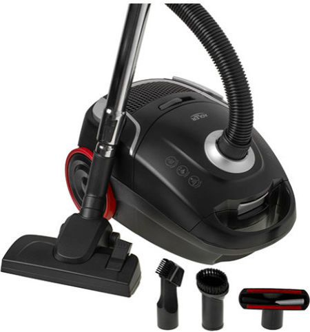 Adler AD 7054 Ηλεκτρική Σκούπα 800W με Σακούλα 2.6lt Μαύρη