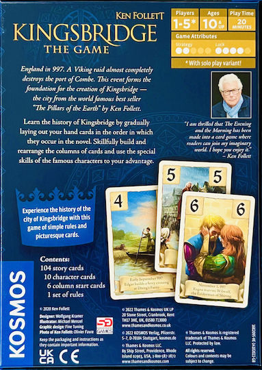 Board Game Kingsbridge for 1-5 Players 10+ Years Old (EN) Kosmos