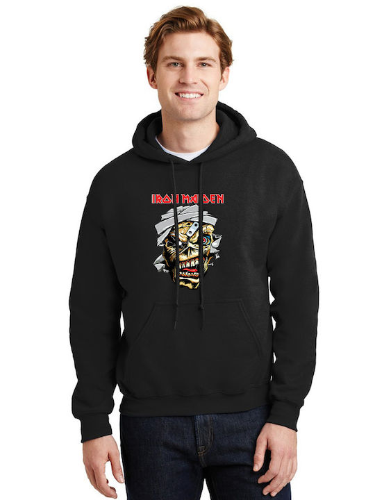 Hoodie Iron Maiden Eddie Metal1 Rock Avenue Black