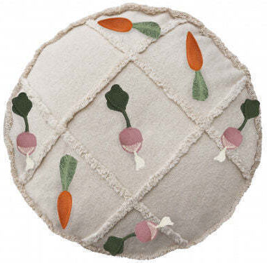 Sitzsack Hocker Wasserdicht Canals Beige-Braun 50x50x20cm