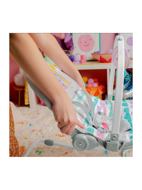 Bright Starts Ηλεκτρικό Relax Μωρού Rosy Rainbow 2-in-1 με Δόνηση Πολύχρωμο