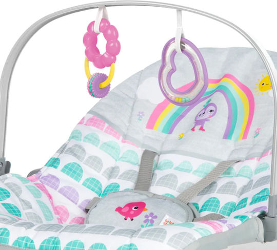 Bright Starts Electric Baby Relax Rosy Rainbow 2-in-1 with Vibration Multicolour