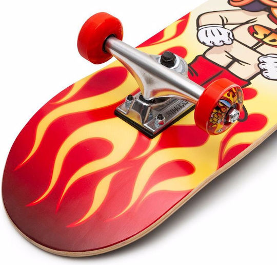Speed Demons Skate Hot Shot Komplett Kurzboard Rot