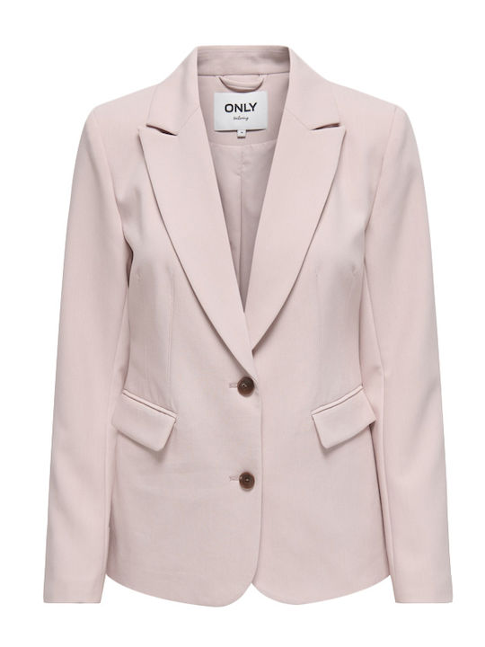 Only Raven Lung Blazer pentru femei Sacou Pink