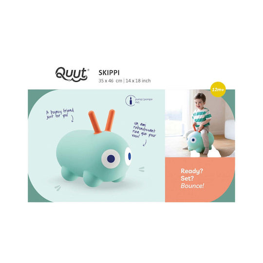 Quut Inflatable Animal Skippi Mint