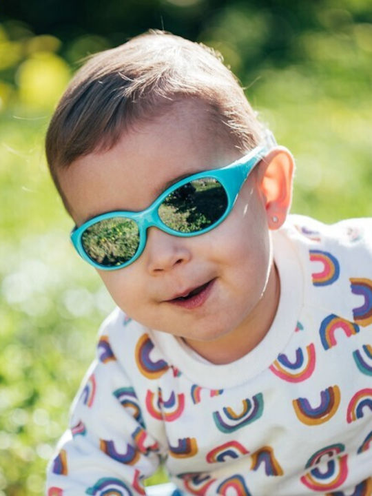 Koolsun Flex 0-3 Jahre Kinder Sonnenbrillen Aqua Grau