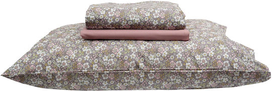 Epavlis Homeware Σχ.0604 Σετ Ημίδιπλο 3τμχ 180x270εκ. Γκρι