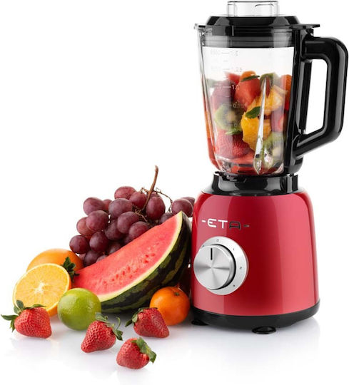 ETA Blender with Glass Jug 1.5 lt 1200W Red ETA901190020