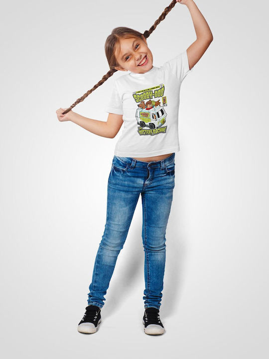 Παιδικό T-shirt Λευκό Mistery Machine