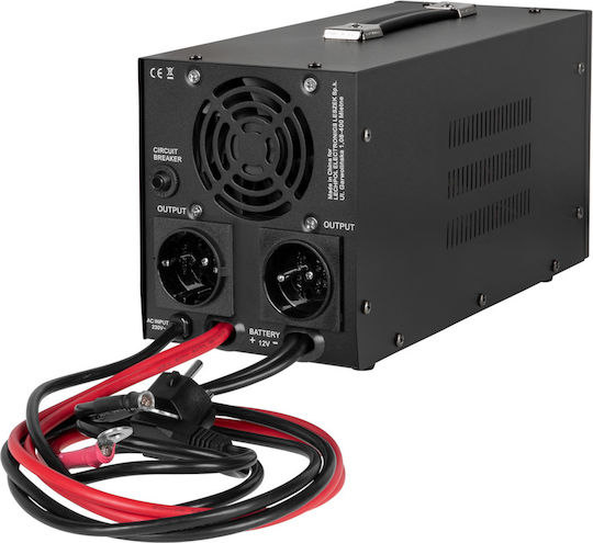 PROsinus 1000 LFP4 Pure Sine Wave Inverter Power 700W with Nominal Input Voltage 12V