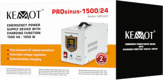 PROsinus-1500/24 Pure Sine Wave Power Inverter 1050W with Input Voltage 24V PROsinus-1500/24