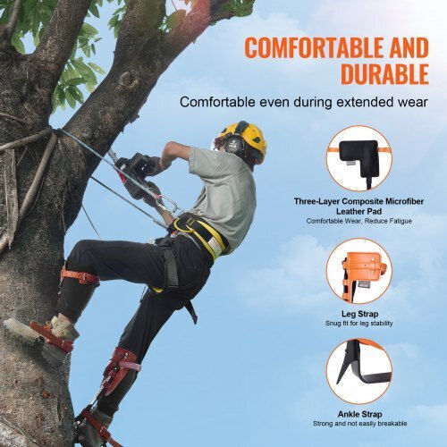 Vevor Tree Climbing Set Spikes Spurs Safety Rope Belt Pszzpzczhkpz0ixftv0