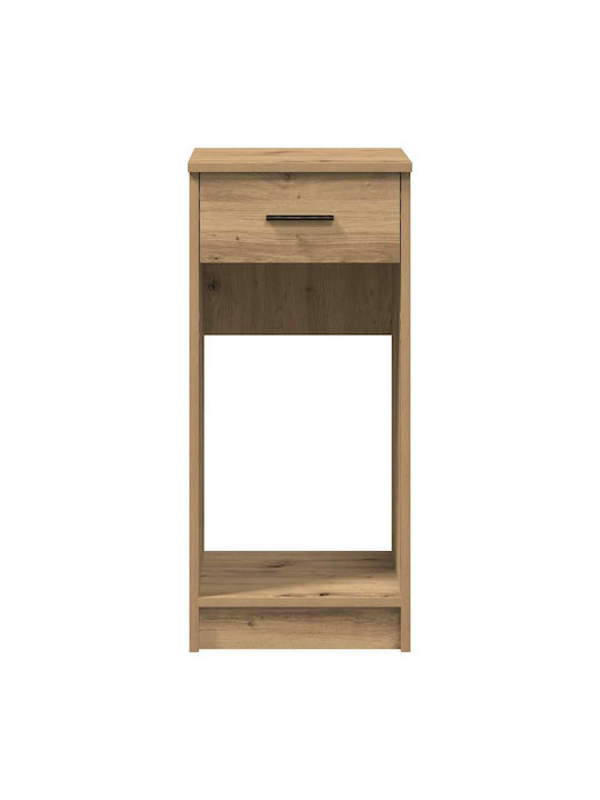 Computer Tower Stand Drawer Artisan Oak 35x45x77 cm Artisan Oak 858748