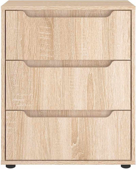 Vidaxl Bufet Visnes Stejar Sonoma 60x40x73 Cm Lemn Ingineresc