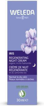 Weleda Iris Regenerating Night Cream Ενυδατική Κρέμα Προσώπου Νυκτός 30ml