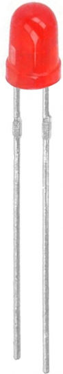Led 3mm Κοκκινο 30mcd 50° Bulk L-934 Rohs Kgb Τεμάχια:100 01.020.0090