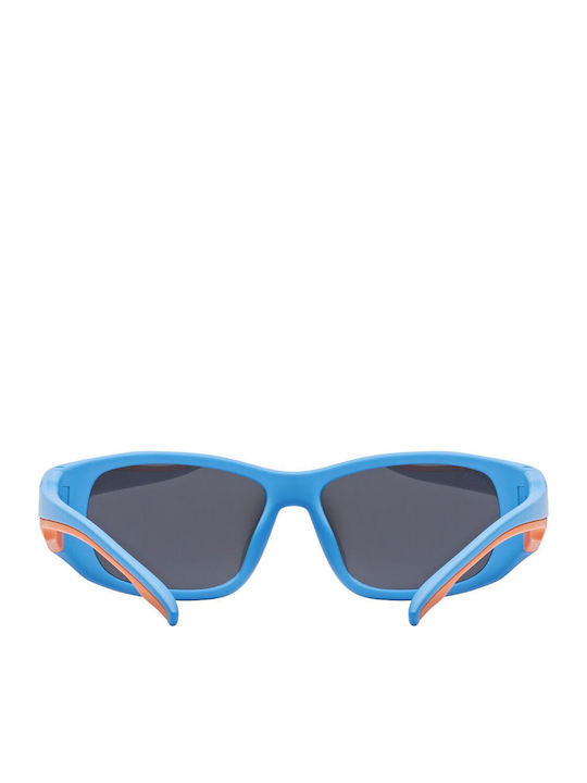 Uvex Sportstyle 514 Unbreakable Rectangle Kids Sunglasses Blue