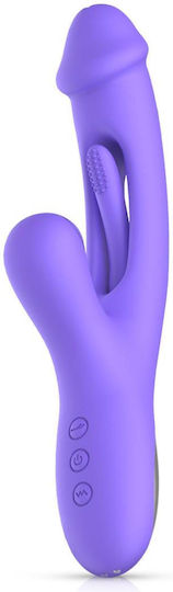 Good Vibes Only Vibrator Rabbit Purple