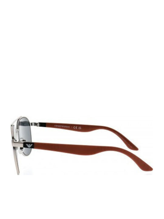 Emporio Armani Aviator Kinder-Sonnenbrillen Silber