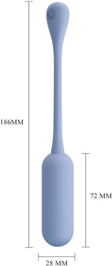 Vibrator Ei mit Fernbedienung Blau