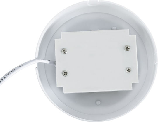 GloboStar Revano Επιτοίχια Εξωτερική Πλαφονιέρα LED IP54 12W με Θερμό Λευκό Φως 12x12εκ.