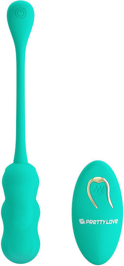 Vibrator Egg with Remote Control Green