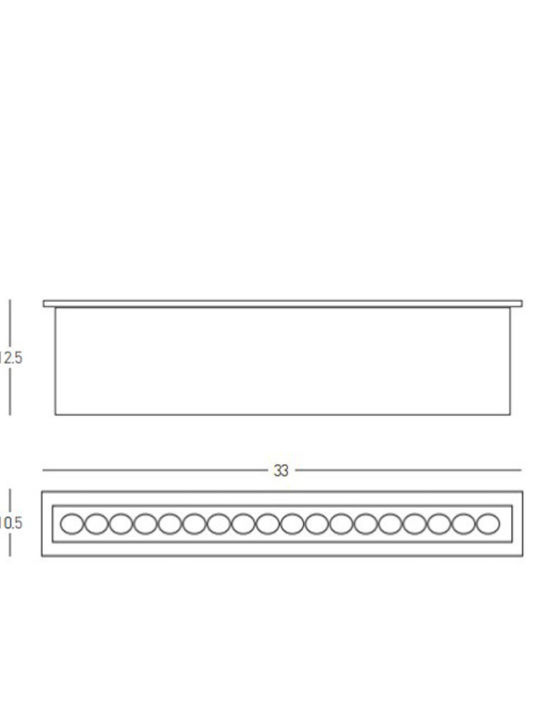 Zambelis Lights Spot Exterior de Perete IP67