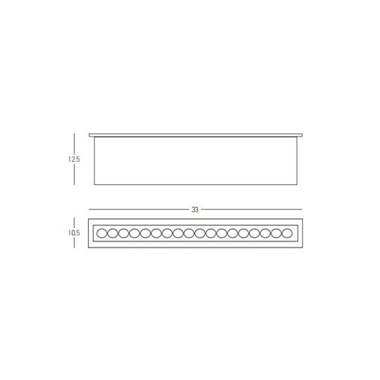 Zambelis Lights Wall-Mounted Outdoor Spot LED IP67
