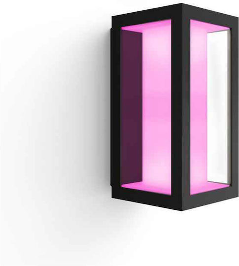 Philips Impress Επιτοίχια Εξωτερική Πλαφονιέρα LED IP44 8W με Ψυχρό Λευκό Φως 24x14x12εκ.