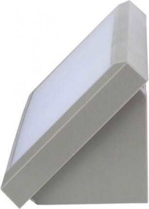 V-TAC Wall-Mounted Outdoor Ceiling Light LED IP65 12W with Warm White Light 26.5x12x8.1εκ.