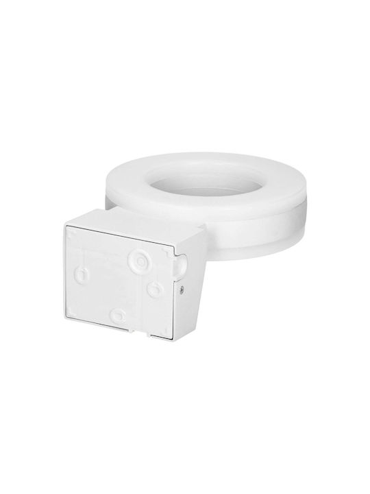 Adviti Επιτοίχιος Εξωτερικός Προβολέας LED IP65 20W με Φυσικό Λευκό Φως