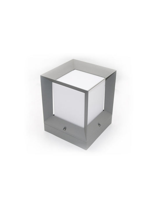Adeleq Lamp Lattern Outdoor IP44 for Socket E27 Gray