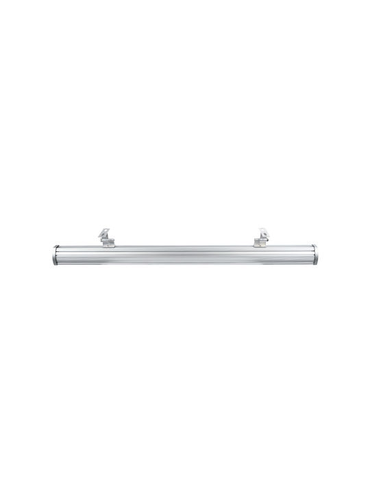 GloboStar Εξωτερικό Φωτιστικό LED Wall Washer 48W με Φυσικό Λευκό Φως IP67 Ασημί