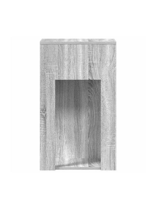 Computer Tower Stand Drawer Grey Sonoma 30x44x74 cm Grey Sonoma 858736