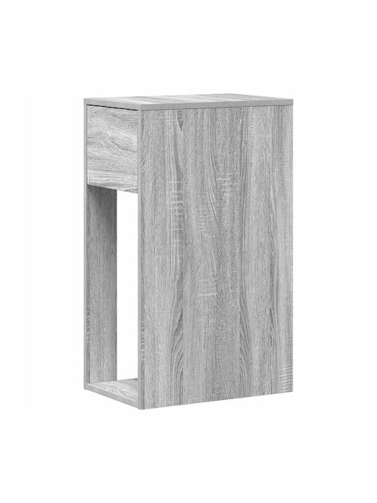 Computer Tower Stand Drawer Grey Sonoma 30x44x74 cm Grey Sonoma 858736