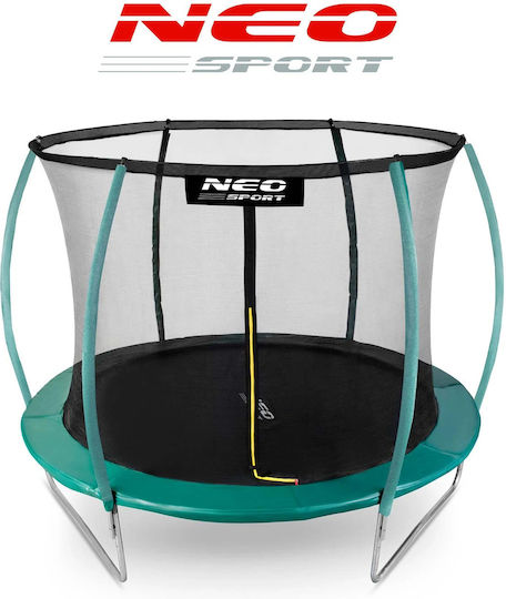 NEO Sport Τραμπολίνο Εξωτερικού Χώρου Διαμέτρου 312εκ. με Σκάλα