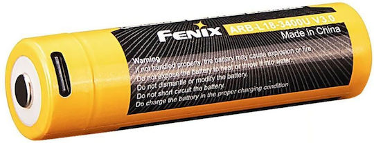 Fenix Arb-l18-3400u V3.0 Battery 18650 3400mah
