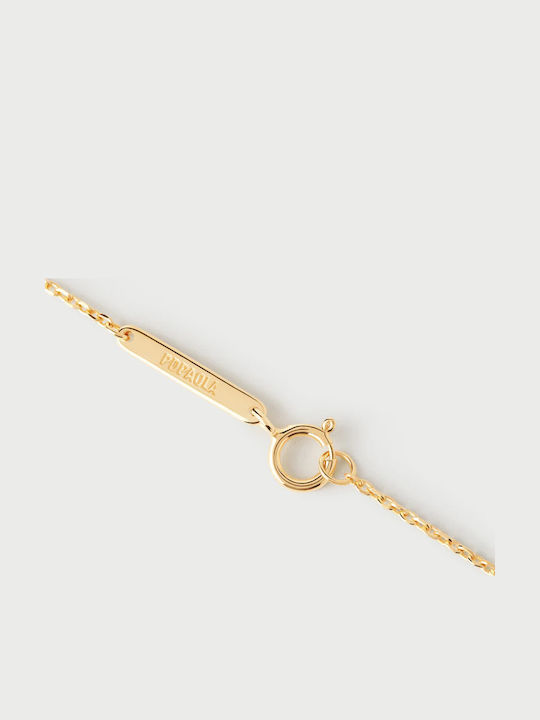 P D Paola from Gold Plated Silver with Zircon