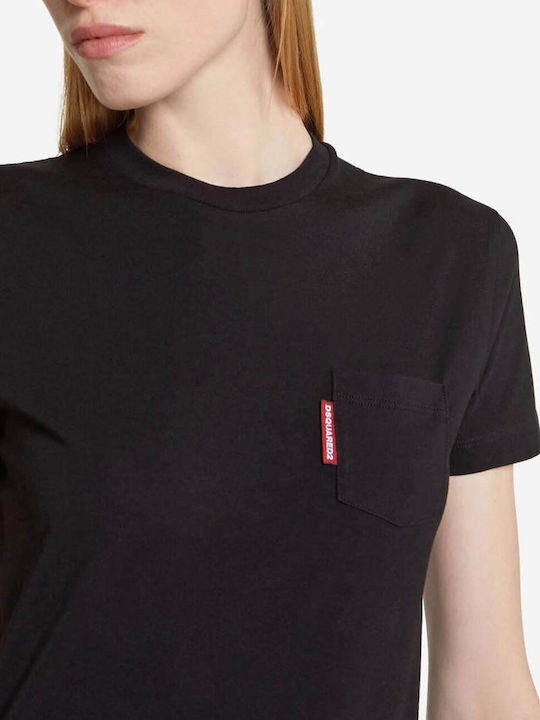 Damen T-Shirt Black