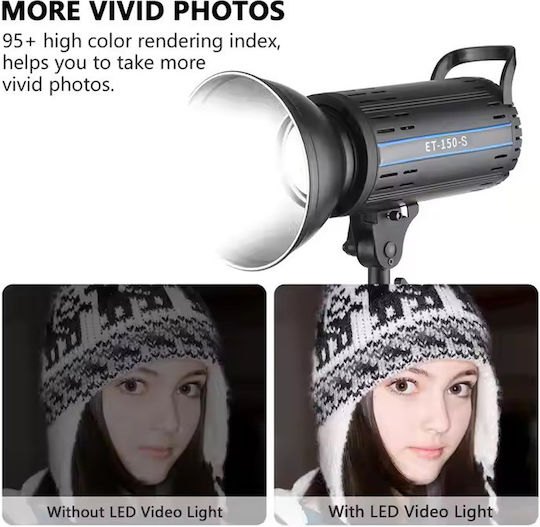 Lumină LED 150W cu Luminozitate LUX 18000 Lux