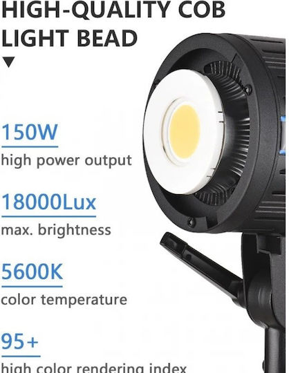 Lumină LED 150W cu Luminozitate LUX 18000 Lux