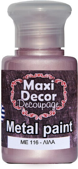 Maxi Decor Metallic Decoupage 130ml Me 116 Flieder