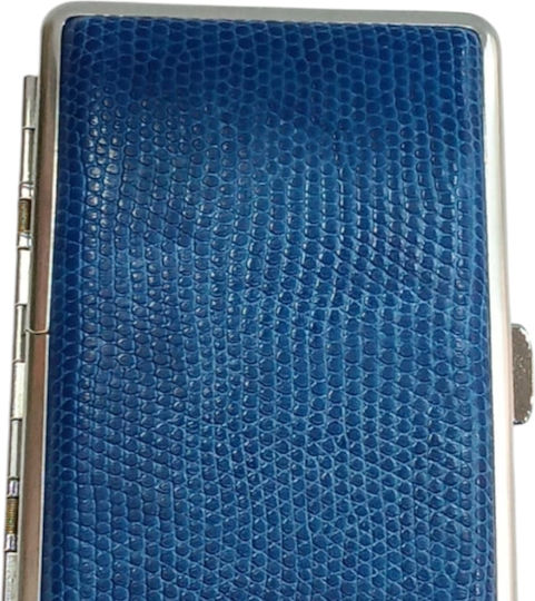 Μεταλλικη Ταμπακιερα Pierre Cardin Μπλε Χρωμα 11χ7x2cm 99211-140