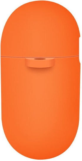 Uniq 'nexo' Case Silicone in Orange color for Apple AirPods 1 / AirPods 2