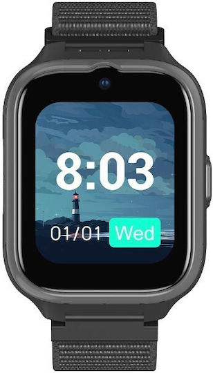 MyPhone CareWatch LTE 42mm με Παλμογράφο (Μαύρο)
