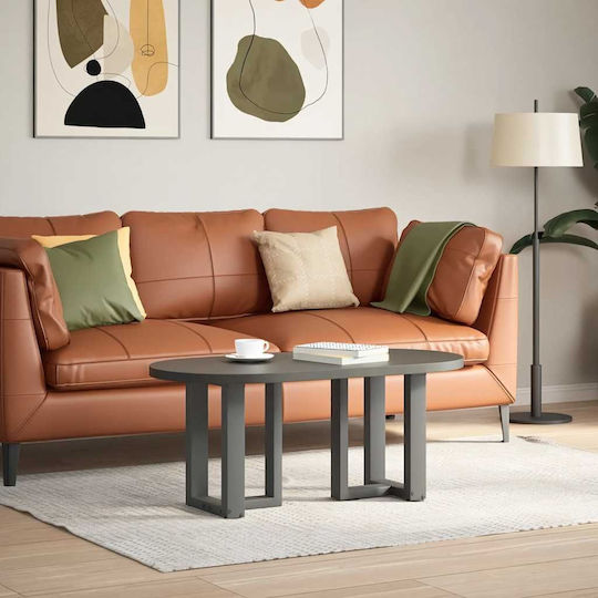 vidaXL Металик Крак На Мебел 2 Бройки Подходящ За Маса / Малка Маса / Офис 28x25x42см Антрацит